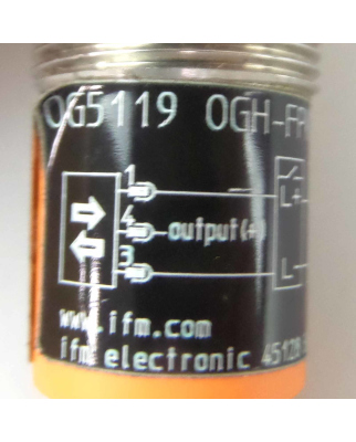 ifm efector 200 Reflexlichttaster OG5119 OGH-FPKG/V4A/US GEB