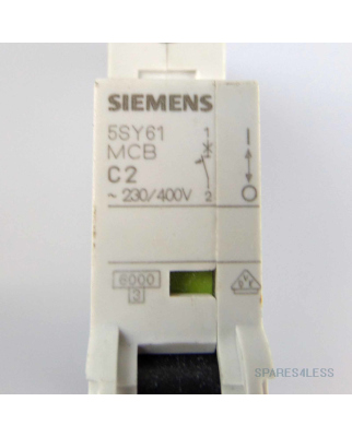 Siemens Leitungsschutzschalter 5SY6 102-7 GEB
