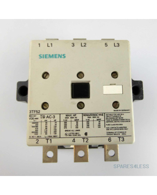Siemens Schütz 3TF5222-4MM0 220V/50Hz-264V/60Hz GEB