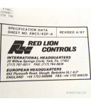 red lion Einbaugehäuse ENC5/6SP-A NOV