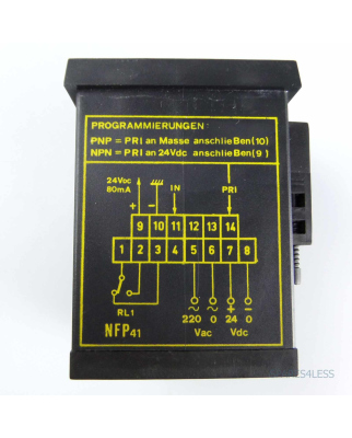 ACS contsys digitaler Drehzahl- und Frequenzmeter NFP 41 GEB