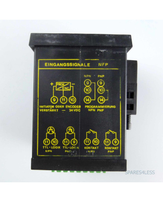 ACS contsys digitaler Drehzahl- und Frequenzmeter NFP 41 GEB