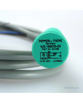 Pepperl+Fuchs Induktiver Sensor NJ5-18GK50-E0 84486 OVP