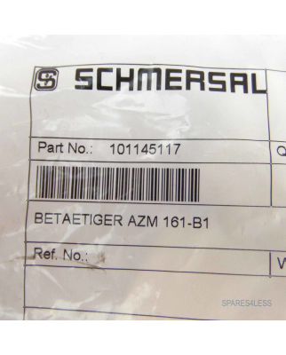 SCHMERSAL Betätiger AZM 161-B1 101145117 OVP