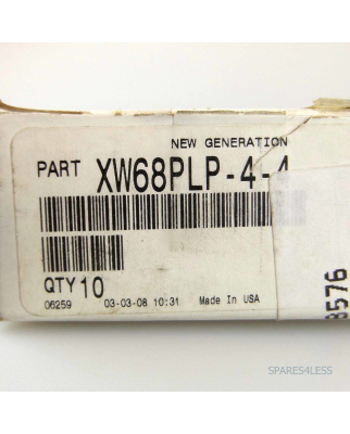 Parker Prestolok Verbinder XW68PLP-4-4 (13 Stück) OVP