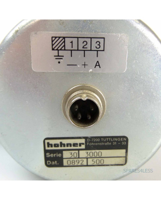 Hohner Inkrementaler Drehgeber Serie 30 3000 GEB