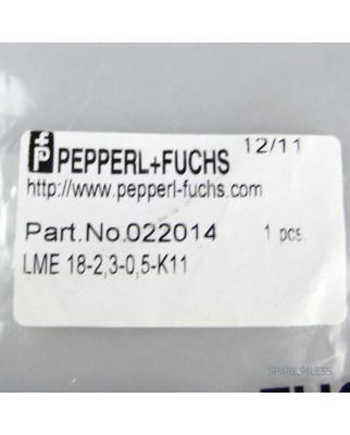 Pepperl+Fuchs Glasfaser-Lichtleiter LME18-2,3-0,5-K11 022014 OVP