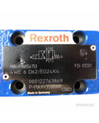 Rexroth Wege-Schieberventil 4WE 6 D62/EG24K4 R900554753 NOV
