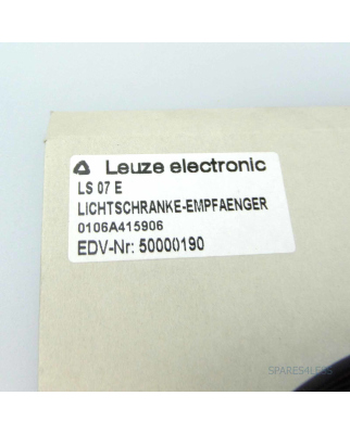 Leuze Lichtschranke Empfänger LS 07 E 50000190 OVP