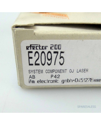 ifm efector 200 Montageeinheit Lasergeräte E20975 OVP