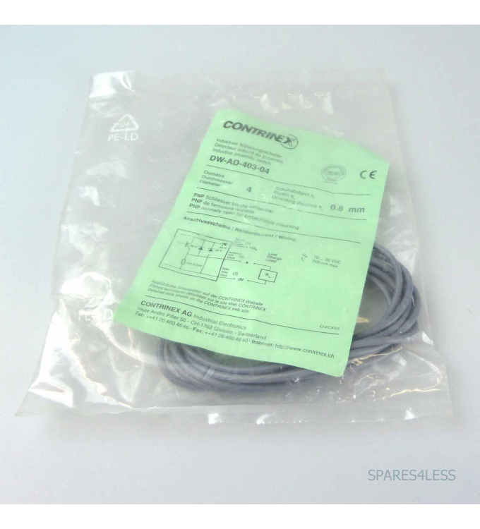 CONTRINEX Induktiver Näherungsschalter DW-AD-403-04 028071 OVP