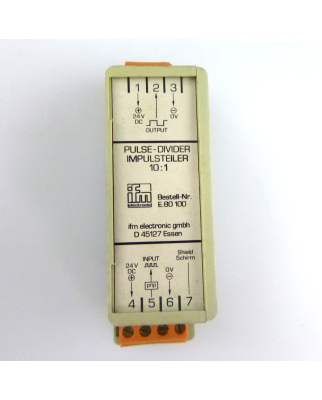 ifm Impulsteiler E80100 10:1 GEB
