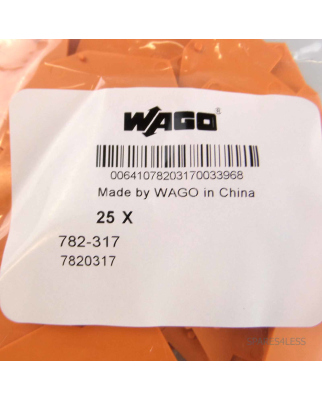 WAGO Abschluss-/Zwischenplatten 782-317 (25Stk.) OVP
