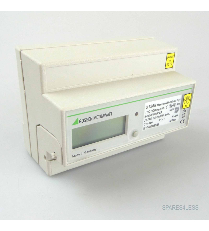 Gossen Metrawatt Messwandlerzähler U1389 (5A) GEB