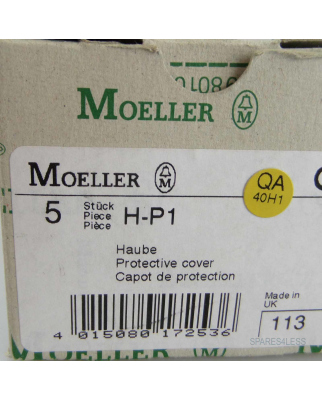 Klöckner Moeller Klemmenabdeckung H-P1 (5 Stk.) OVP