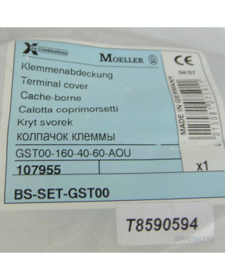 Klöckner Moeller Klemmenabdeckung BS-SET-GST00 107955 OVP