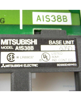 Mitsubishi Electric Base Unit A1S38B-E OVP