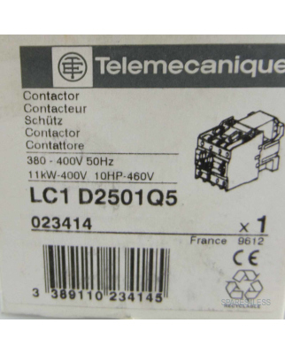 Telemecanique Leistungs-Schütz LC1D2501Q5...