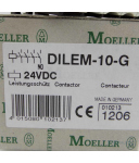 Klöckner Moeller Leistungsschütz DILEM-10-G 010213 24VDC OVP