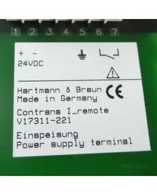 Hartmann & Braun Einspeisung Contrans I-Remote...