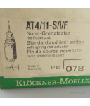 Klöckner Moeller Norm-Grenztaster AT4/11-S/i/F OVP