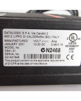 DATALOGIC Barcode Scanner DS41-31 GEB #K2