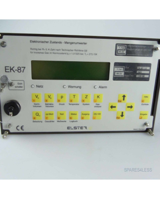 ELSTER Elektronischer Mengenumwerter EK-87 EK-87/S GEB