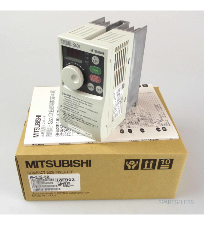 Mitsubishi Electric Inverter FR-S520E-0.4K 0,4kW OVP