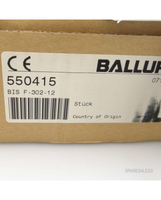 Balluff Lesekopf BIS F-302-12 550415 OVP