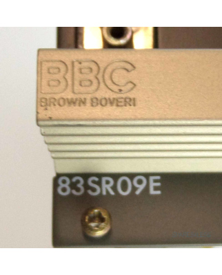BBC Steuer- und Regelgerät 83SR09E 83SR09D-E...