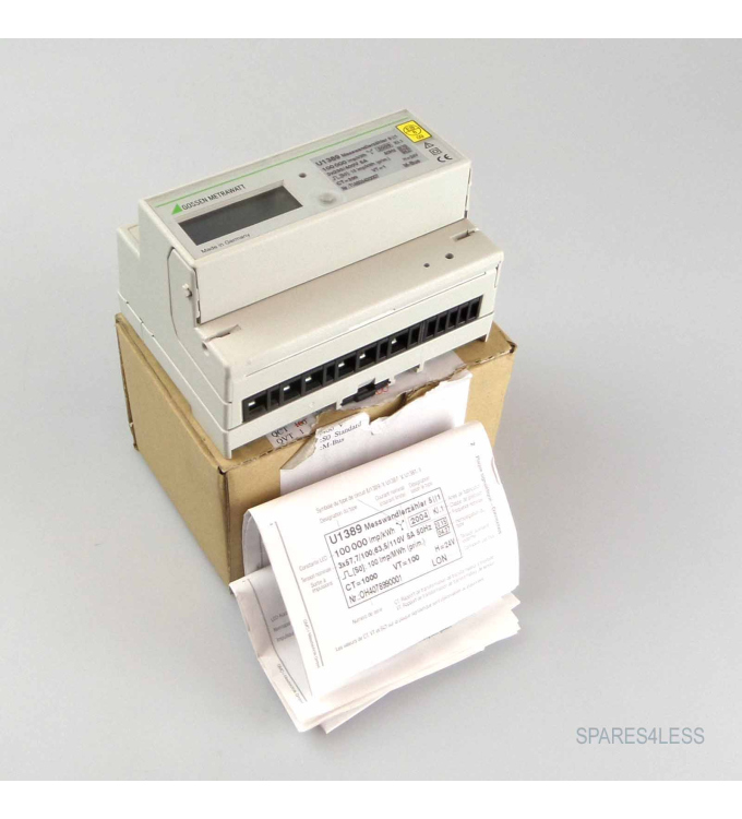 Gossen Metrawatt Messwandlerzähler U1389 (5A) OVP