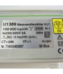 Gossen Metrawatt Messwandlerzähler U1389 (5A) OVP