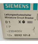 Siemens Leitungsschutzschalter 5SX2101-8 (12Stk.)  OVP