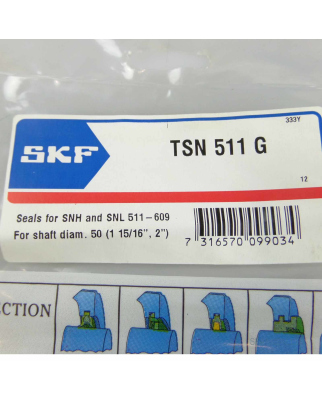 SKF Zweilippendichtung TSN 511 G OVP
