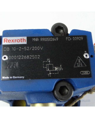 Rexroth Druckbegrenzungsventil DB 10-2-52/200V R900502649...