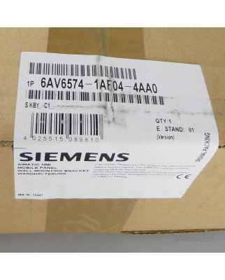 Siemens Wandhalter für Mobile Panel 170 6AV6574-1AF04-4AA0 OVP