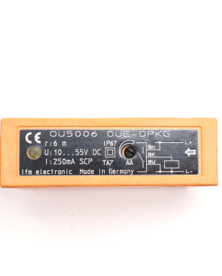 ifm Einweglichtschranke OU5006 / OUE-DPKG OVP