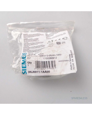 Siemens Anschlussklemme 3NJ6911-1AA00 OVP
