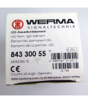 WERMA LED-Dauerlichtelement gelb 84330055 OVP