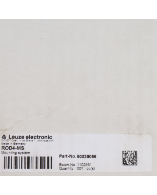 Leuze Montagesystem ROD4-MS 50038066 OVP