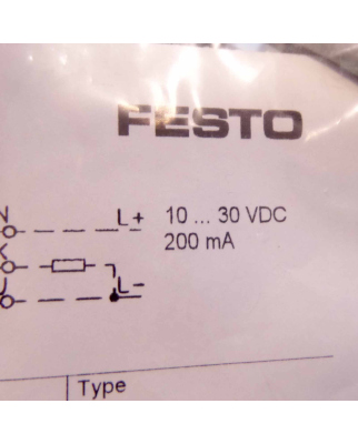 Festo Näherungsschalter SIEN-6,5B-PS-K-L 150378 OVP