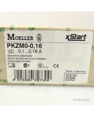 Klöckner Moeller Motorschutzschalter PKZM0-0,16 OVP