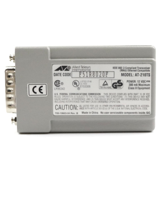 ATI centre Com 210 TS twisted pair transceiver AT-210TS OVP