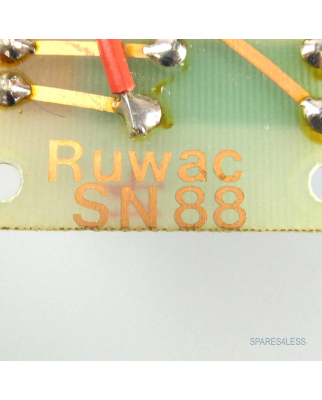RUWAC Steuerplatine SN88  fuer Zykon LT1-4 GEB