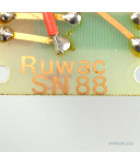 RUWAC Steuerplatine SN88  fuer Zykon LT1-4 GEB