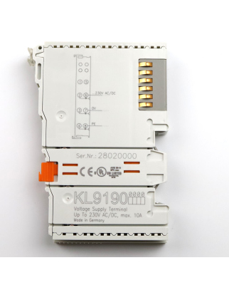 Beckhoff Busendklemme KL9190 GEB