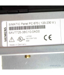 SIMATIC Panel PC 670 6AV7725-3BC10-0AD0 GEB