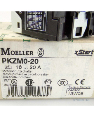 Klöckner Moeller Motorschutzschalter PKZM0-20 046988 OVP