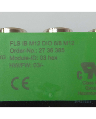 Phoenix I/O-Gerät FLS IB M12 DIO 8/8 M12 2736385 OVP