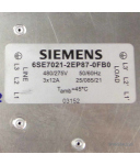 Siemens SIMOVERT Funkentstoerfilter 6SE7021-2EP87-0FB0 GEB